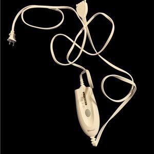 NWT White Electric Blanket Controller